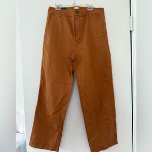 GAP Orange/Brown Chinos Classic Cotton Workwear